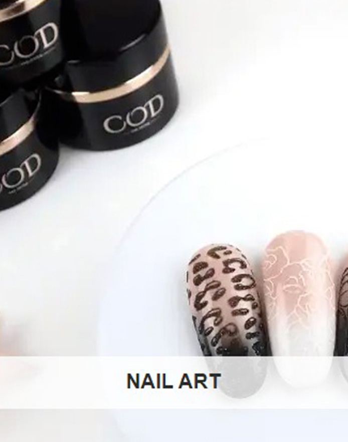 Produits nail art professionnels COD pour décorations ongulaires