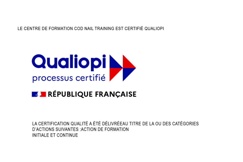 Logo Qualiopi – Certification qualité Actions de Formation délivrée par la République Française