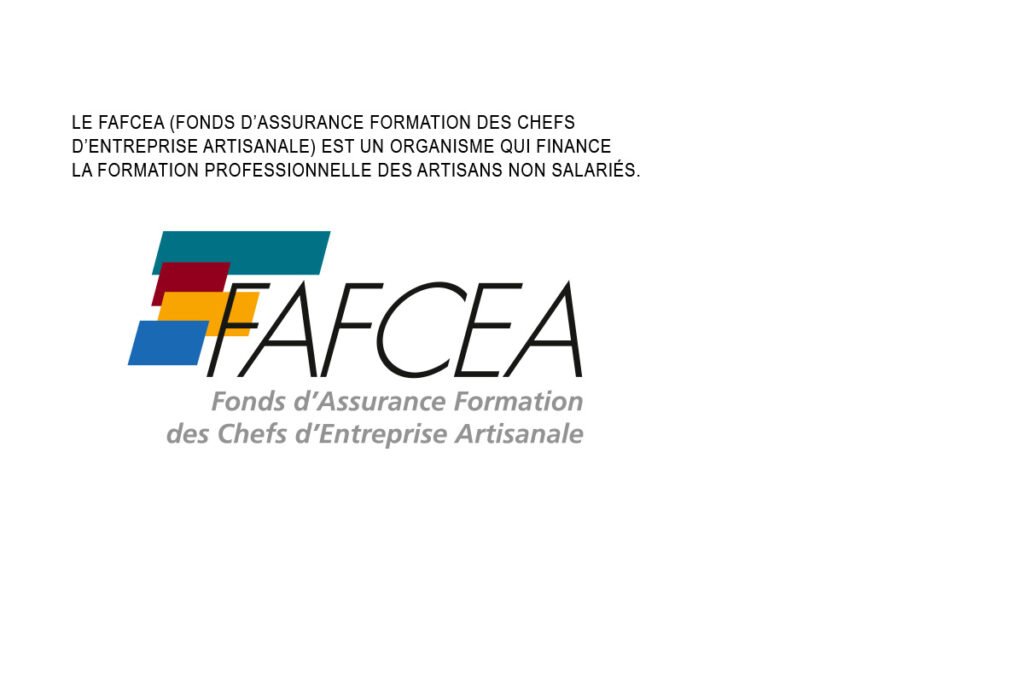 Logo FAFCEA – Fonds d’Assurance Formation des Chefs d’Entreprise Artisanale finançant la formation professionnelle